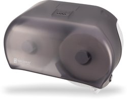 San Jamar R3600TBK San Versa Twin Toilet Paper Dispenser