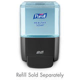 Purell GOJO 5034-01 ES4 Push-Style Black Graphite Soap Dispenser