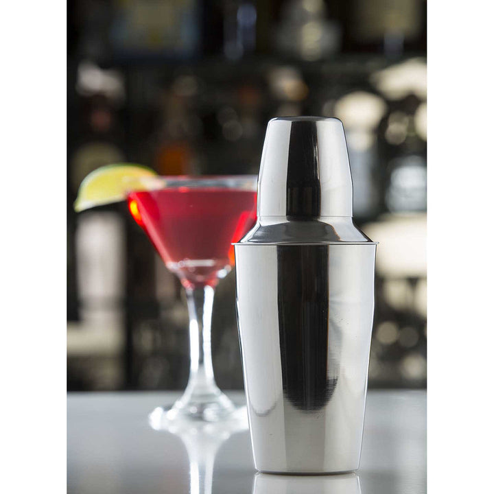 Tablecraft 376 16 Oz Cocktail Shaker 3 Piece Tablecraft