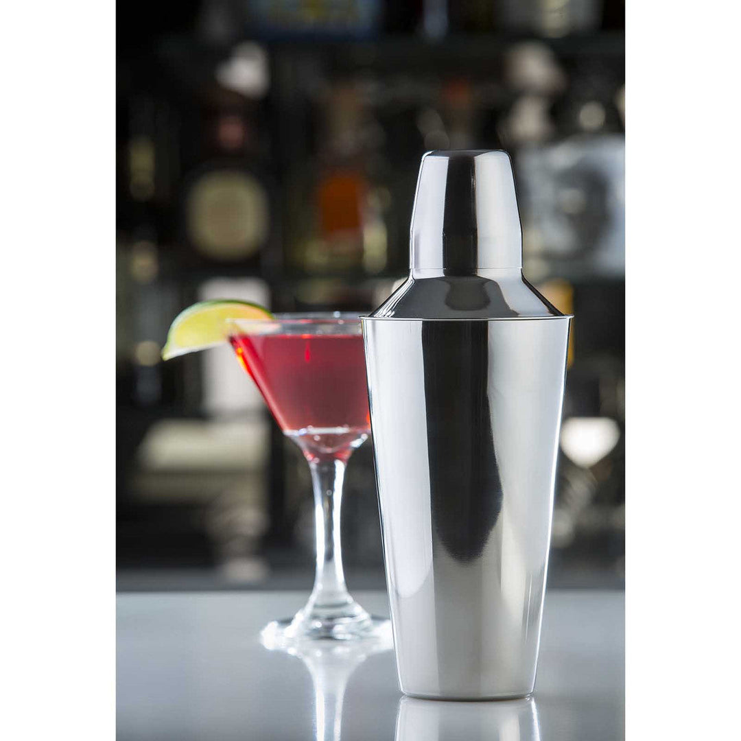Tablecraft 377 28 Oz Cocktail Shaker 3 Piece