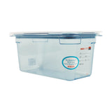 Araven 07820 1/3 Size Blue 6" Deep Food Pan