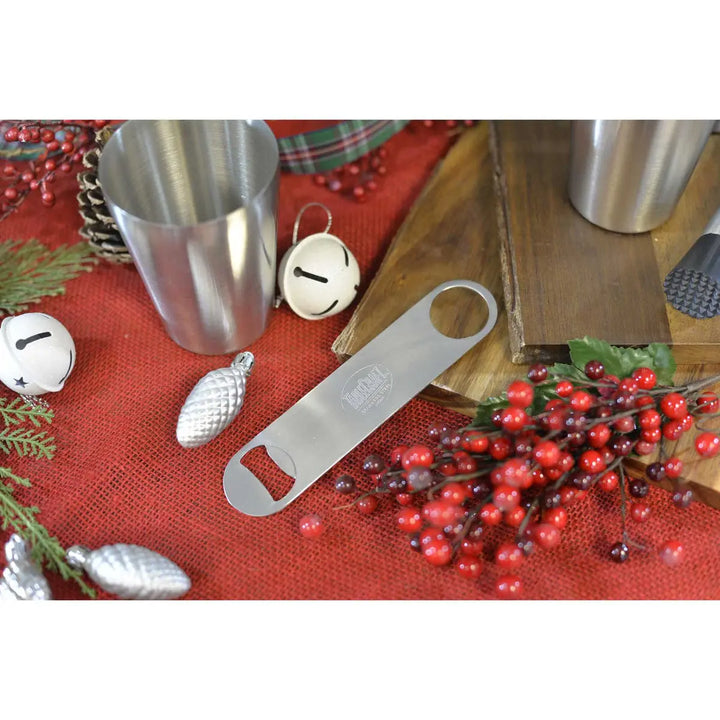 Tablecraft 396 Stainless Flat Pocket Bottle Opener Tablecraft