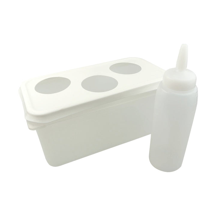 Araven 01472 Squeeze Bottle Organizer Holds 3 Bottles