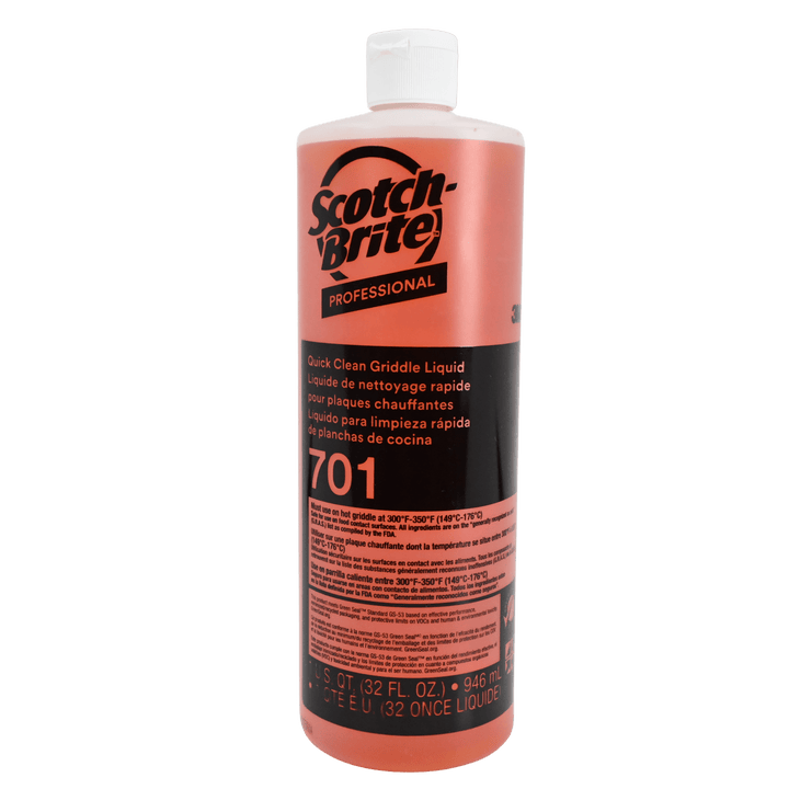 3M 701 Scotch Brite Professional 32 oz Quick Clean Griddle LiquidShopAtDean