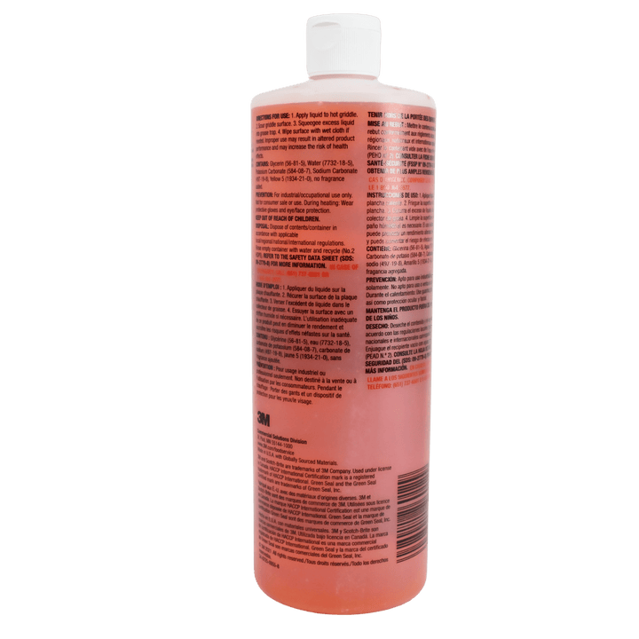 3M 701 Scotch Brite Professional 32 oz Quick Clean Griddle LiquidShopAtDean