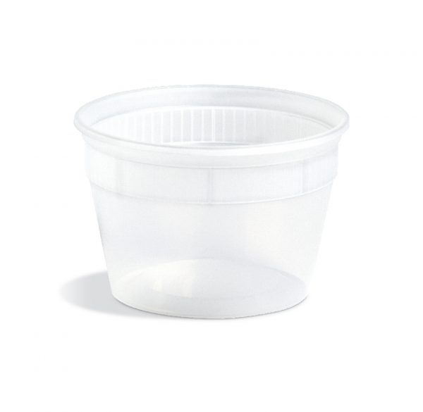 16 oz Clear Deli Container Combo Pack 250/Case Placon