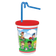 12 oz Kid's Cups With Red Lid and Kurly Straw 250/Case (3052120)