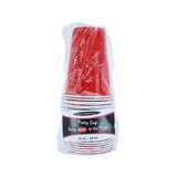 16 oz Red with White Interior Party Cup