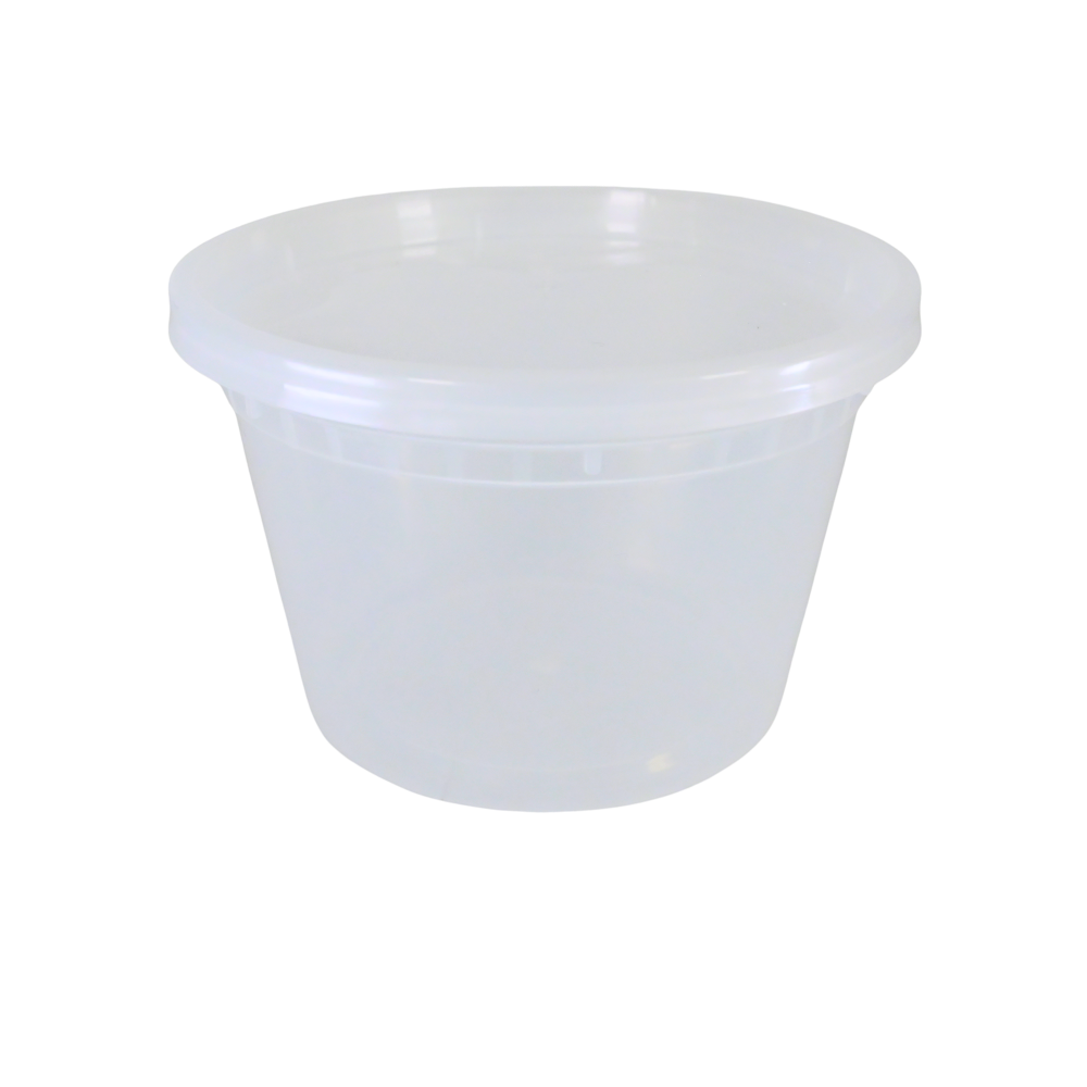 16 oz Heavy Duty Clear Deli Container 240/Case