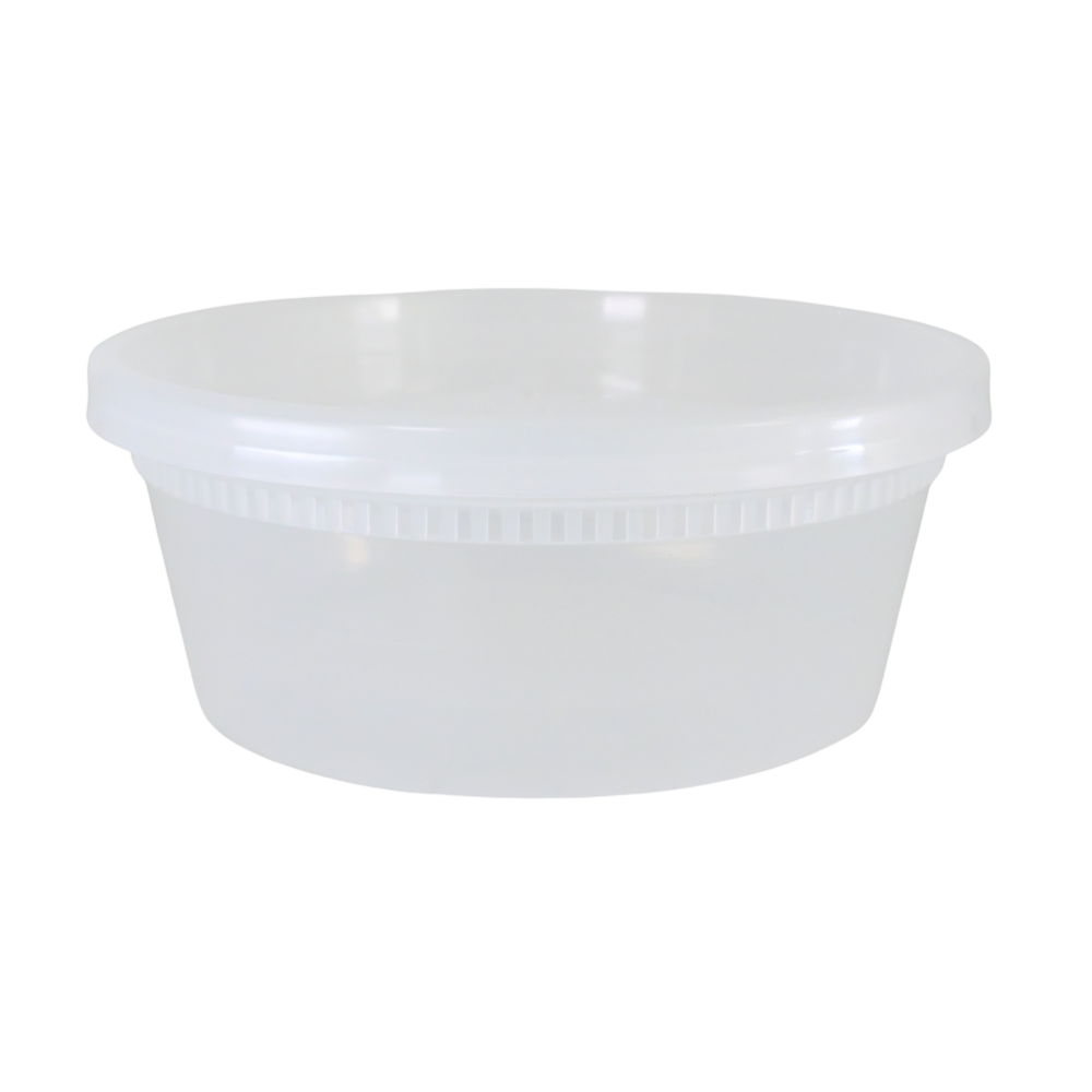 8 oz Heavy Duty Clear Deli Container 240/Case