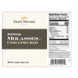 Sweet Harvest Blackstrap Molasses Gallon
