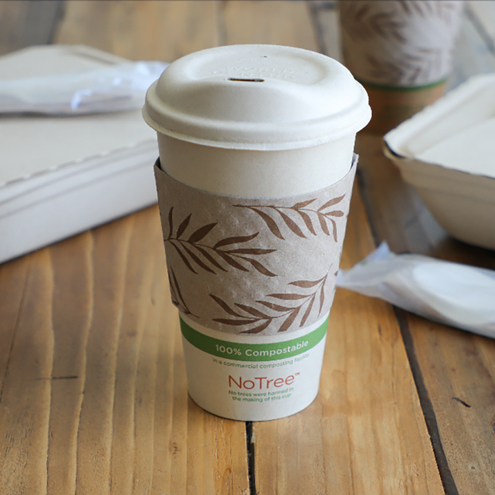 World Centric SL-PA-LG Sleeve for 10-20 oz Hot Cups World Centric