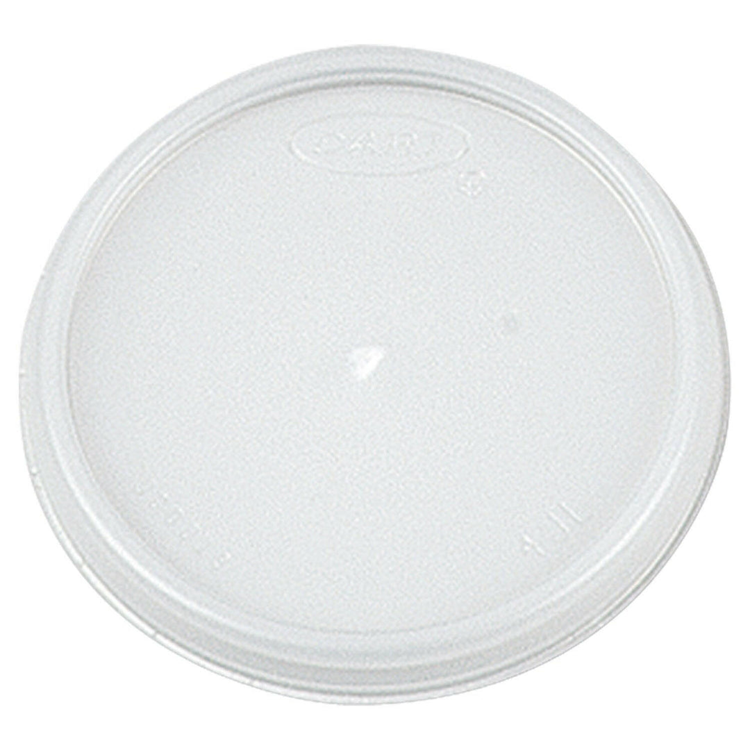 Dart 4JL Translucent Plastic Vented Lids Dart