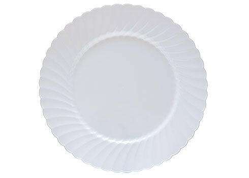 WNA CW10144W Classicware 10.25" White Heavy Duty Plates WNA