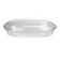 WNA ACRD139CL25 CaterLine Convertibowl 13" x 9" Clear Lid/Tray Combo Container