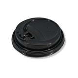 Black Sip Through Lid for 10 - 12 oz Cup