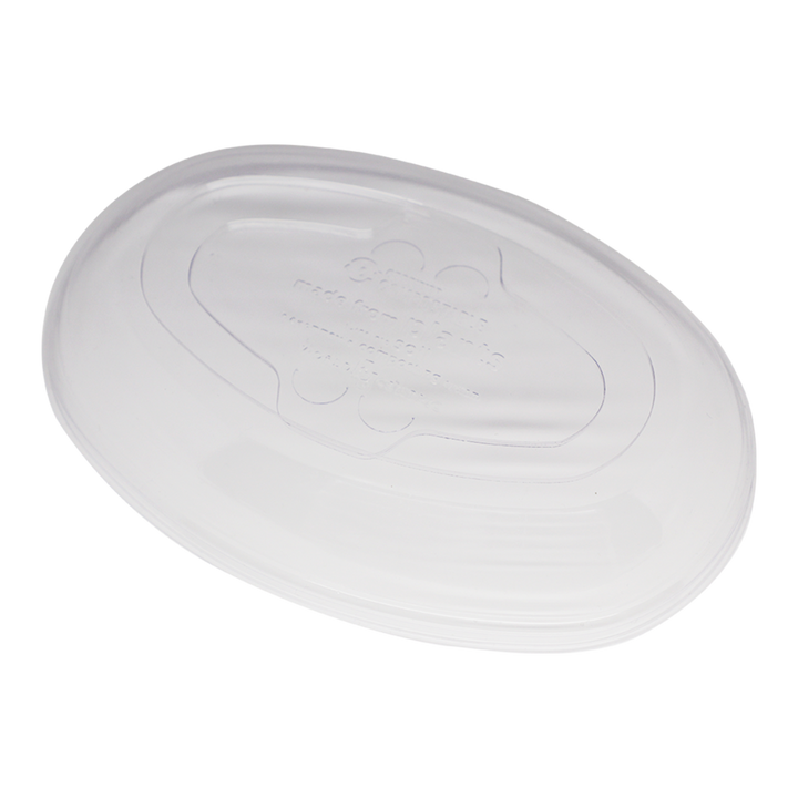 World Centric BOL-CS-UBBS Clear Vented PLA Lid for Small Burrito Bowls World Centric