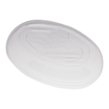 World Centric BOL-CS-UBBS Clear Vented PLA Lid for Small Burrito Bowls