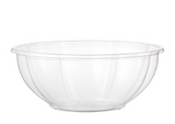 World Centric SB-CS-32 32 oz Clear 6.7" Salad Bowl