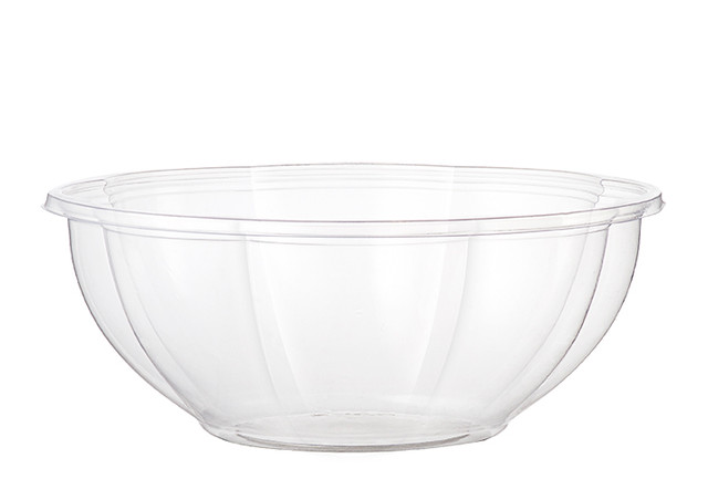 World Centric SB-CS-32 32 oz Clear 6.7" Salad Bowl World Centric