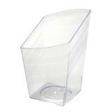 Fineline 6407-CL 2.2 oz Tiny Trifles Clear Slanted Tumbler
