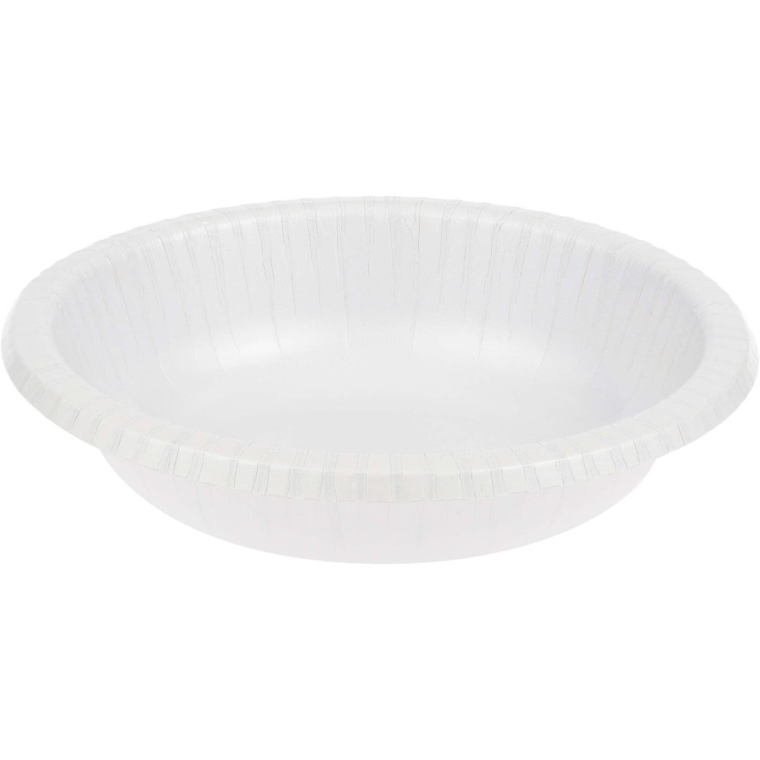 Creative Converting 173272 20 oz White Paper Bowl