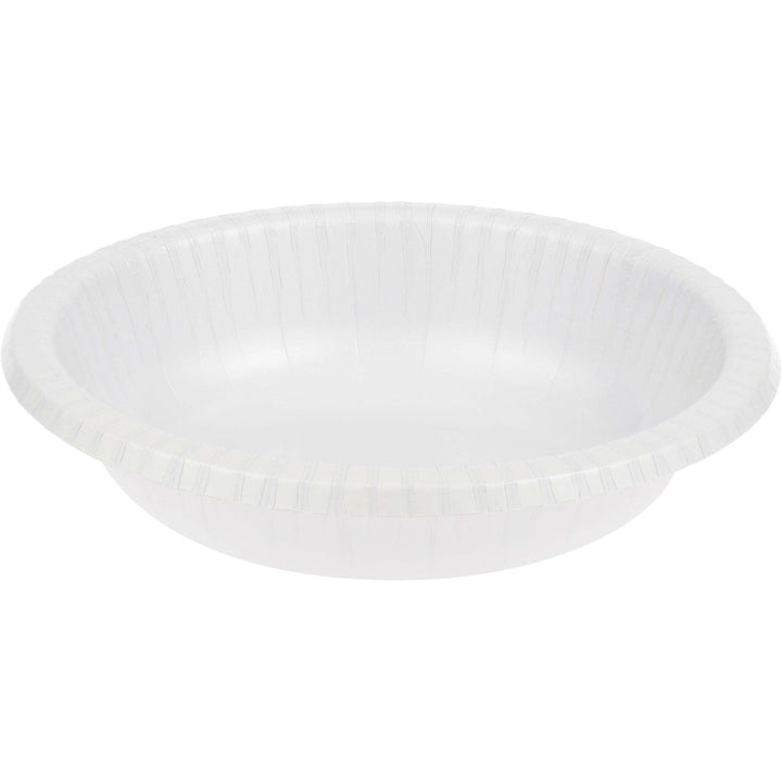 Creative Converting 173272 20 oz White Paper Bowl