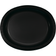Creative Converting 433260 Black Velvet Oval Paper Platter