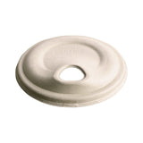 World Centric CUL-FB-12NS-LF 12-22 oz Fiber Lid for Paper Cold Cups