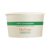 World Centric BO-SU-8 NoTree 8 oz Compostable Bowl