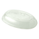 World Centric BOL-CS-UBB Clear Vented PLA Lid for Large Burrito Bowls