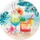 Creative Converting 9" Round Summer Breeze Paper Plates