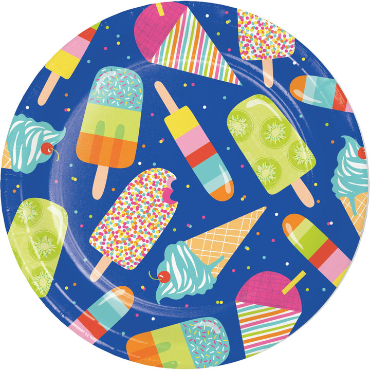 Creative Converting 9" Round Summer Sweets Paper Plates Creative Converting