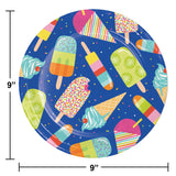 Creative Converting 9" Round Summer Sweets Paper Plates