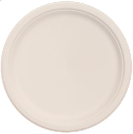 Dart 10FBRP1 10" Round PFAS-Free Fiber Plate