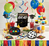 Creative Converting 369930 7" Round "Finally Done" Paper Plates
