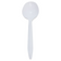 Medium Weight White Soup Spoons
