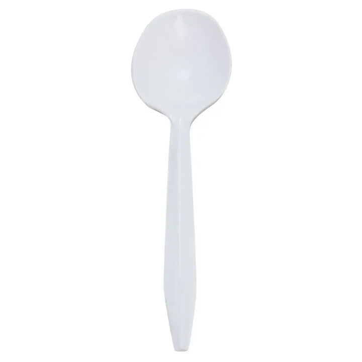 Medium Weight White Soup Spoons ShopAtDean
