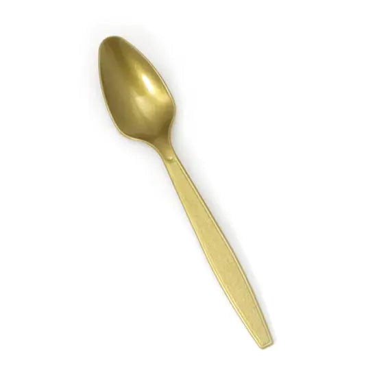 Maryland Plastics P50329GLD Spoons Gold 24/Pack Maryland Plastics