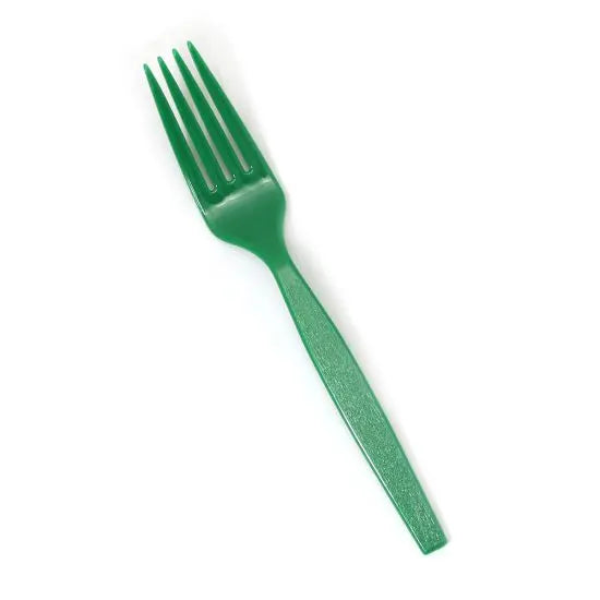 Maryland Plastics P50403GRN Forks Green 24/Pack Maryland Plastics