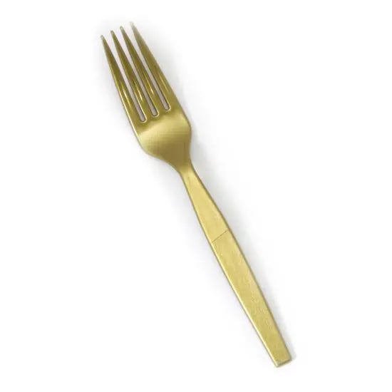 Maryland Plastics P50429GLD Forks Gold 24/Pack Maryland Plastics