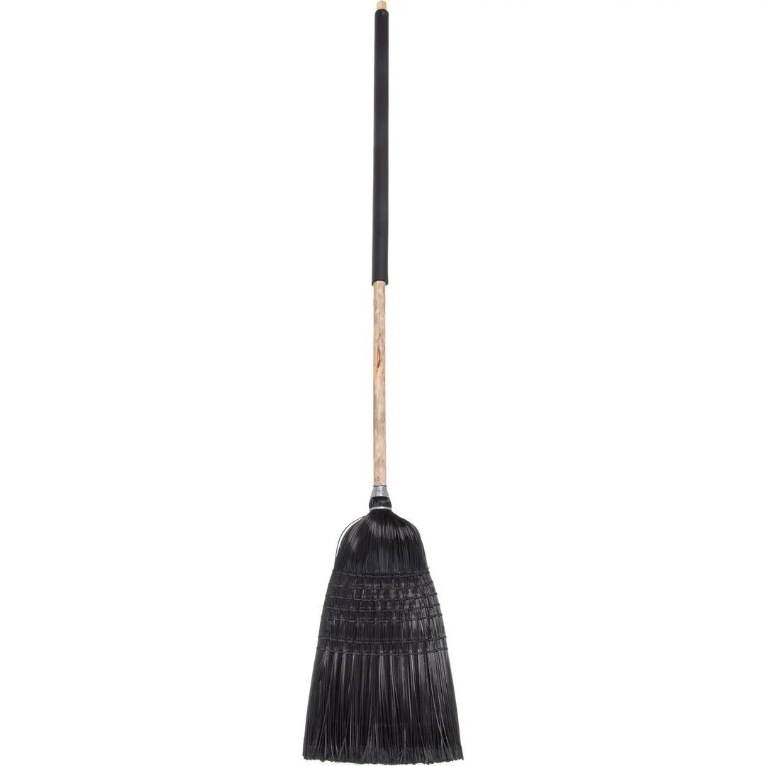 Carlisle 4167903 Black Warehouse Janitor Broom Carlisle