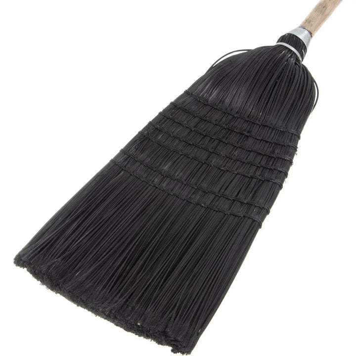 Carlisle 4167903 Black Warehouse Janitor Broom Carlisle