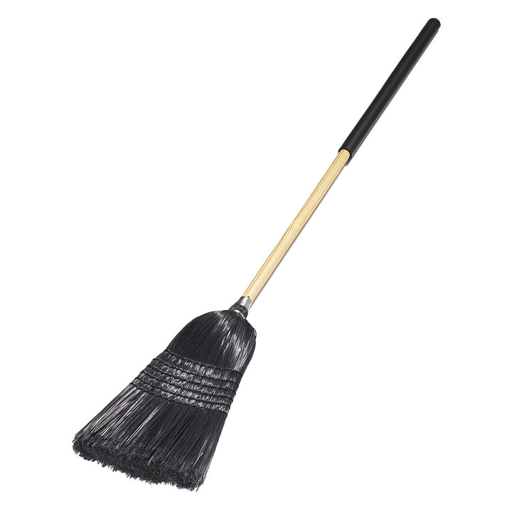Carlisle 4167903 Black Warehouse Janitor Broom