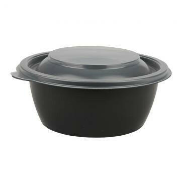 Sabert 52571B500 Fastpac Dome Lid for 8, 12, and 16 oz Round Bowls Sabert
