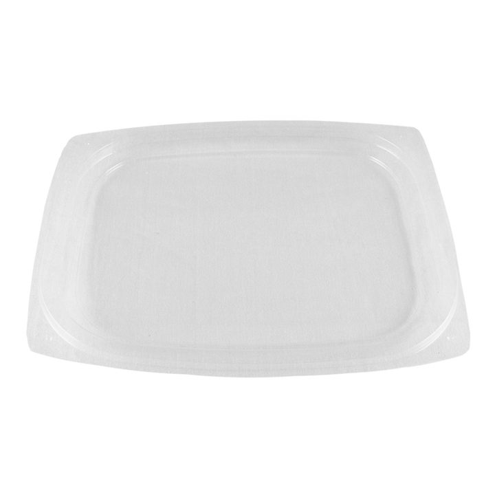 World Centric RDL-CS-8 PLA Lid for 8 and 16 oz Rectangular Delis World Centric