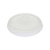 World Centric CPL-CS-9F PLA Lid for 4-9 oz Cold Cups and 2 oz Flat Portion Cup