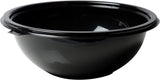 Fineline 5080-BK 80 oz Round Black Bowl