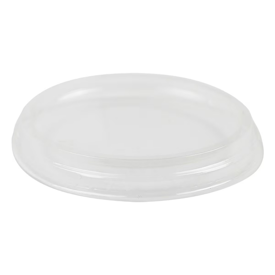 World Centric DCL-CS-12 PLA Lid for 8-32 oz Round Deli Containers