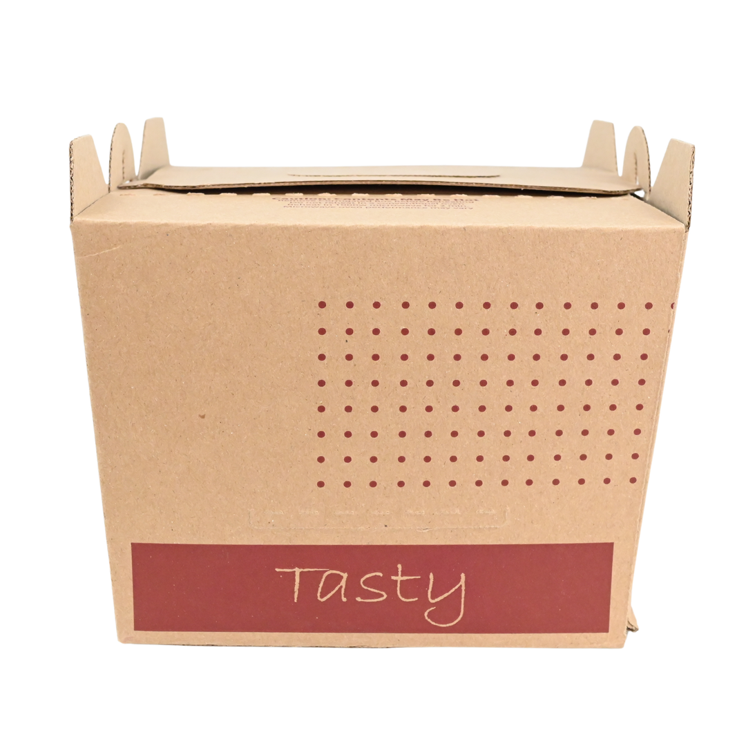 Sabert 9690N Stock Print Kraft 128 oz Soup-N-Serve
